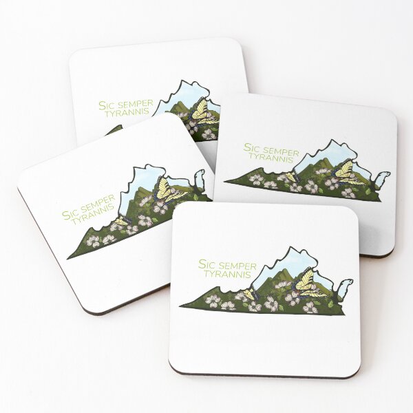 Item preview, Virginia with its motto. designed and sold by Gillian Mazzara.