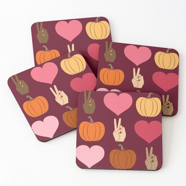 Item preview, Peace Love Pumpkin Pattern designed and sold by Lolas-Creations.