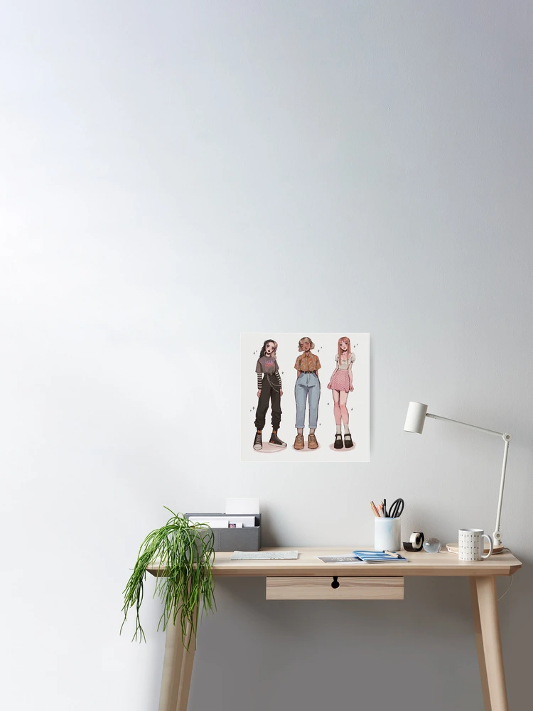 e-girl/art mom/soft girl | Framed Art Print