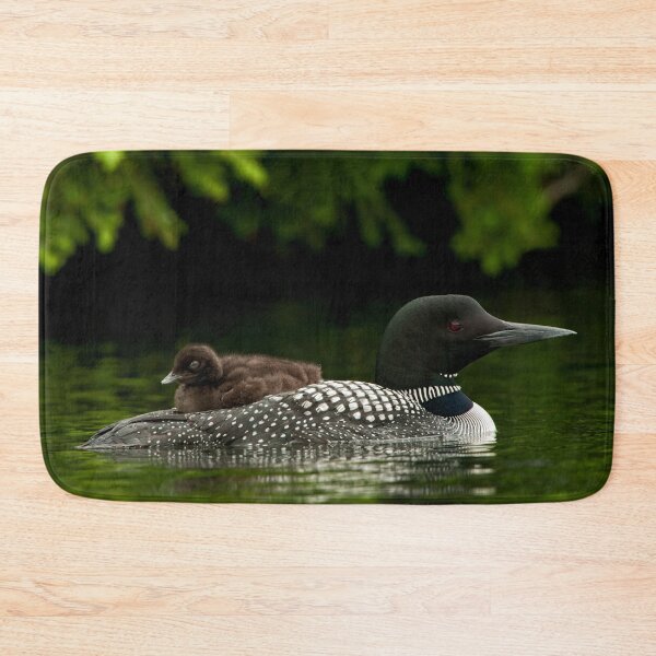 Item preview, Common Loon And Chick designed and sold by Loon-Images.