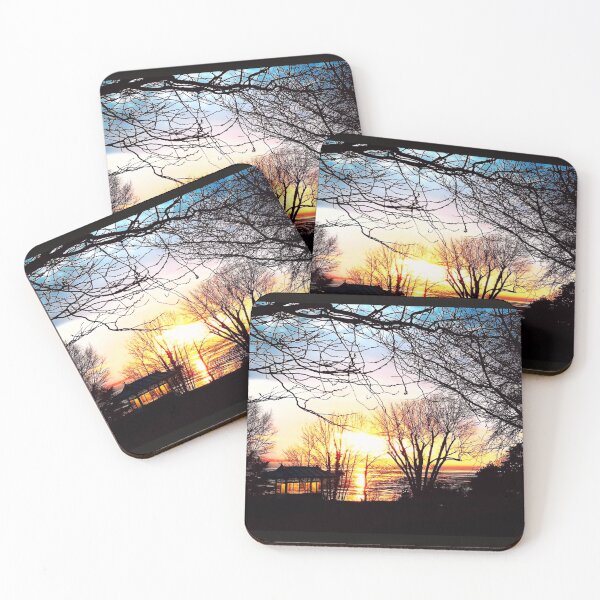 Item preview,  Cliff Dusk View Over Thames Estuary  designed and sold by NatureGo.