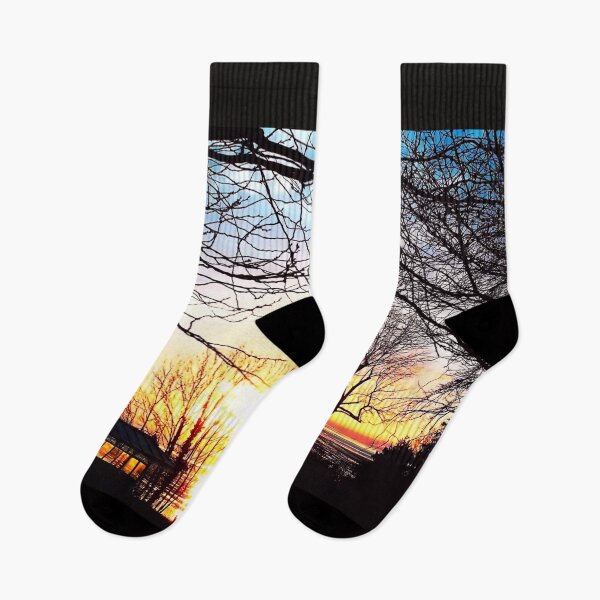 Item preview,  Cliff Dusk View Over Thames Estuary  designed and sold by NatureGo.