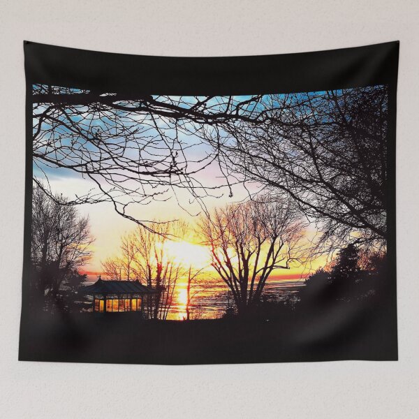 Item preview,  Cliff Dusk View Over Thames Estuary  designed and sold by NatureGo.