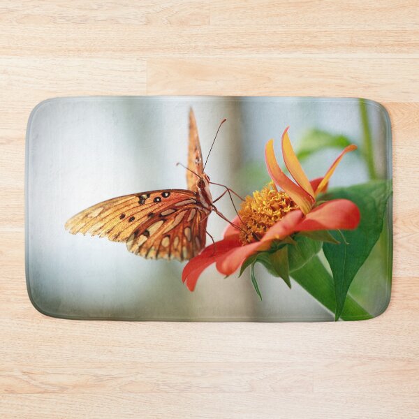Item preview, Gulf Fritillary on Mexican Sunflower designed and sold by StampCity.