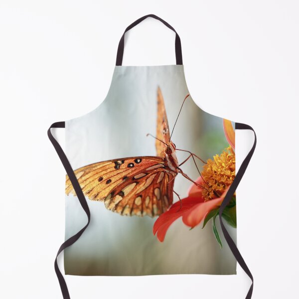 Item preview, Gulf Fritillary on Mexican Sunflower designed and sold by StampCity.