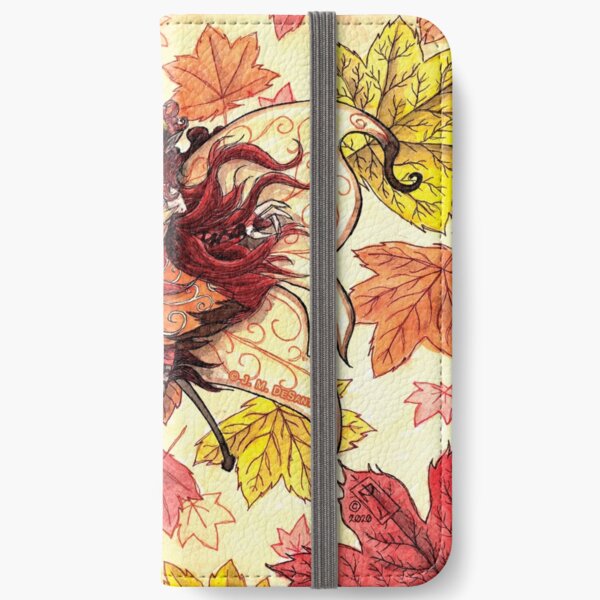 Fall Faerie iPhone Wallet