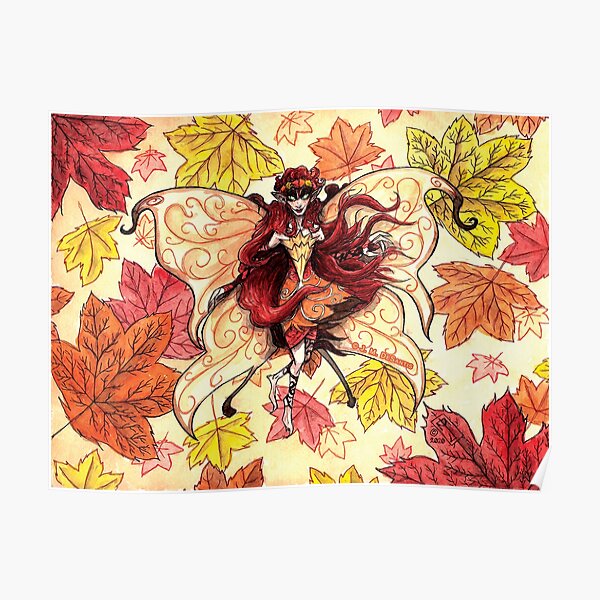 Fall Faerie Poster