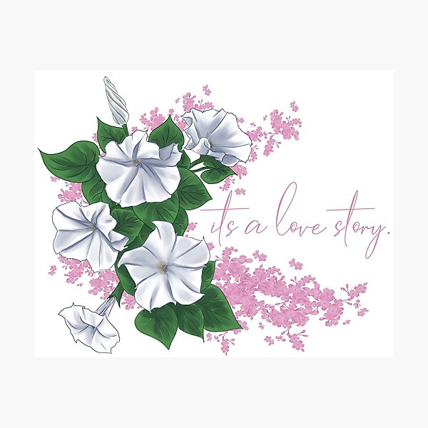 its a love story bly manor Photographic Print