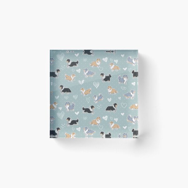 Item preview, Rough Collie Love designed and sold by Elspeth Rose Design.