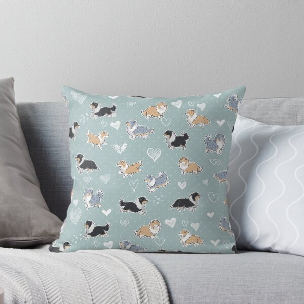 Item preview, Rough Collie Love designed and sold by Elspeth Rose Design.