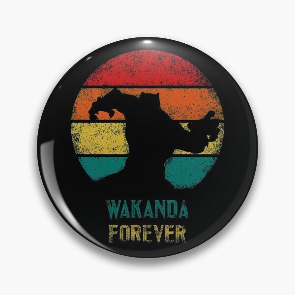 Item preview, WAKANDA FOREVER, vintage color sunset designed and sold by NiceSign.