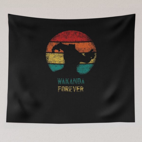 Item preview, WAKANDA FOREVER, vintage color sunset designed and sold by NiceSign.