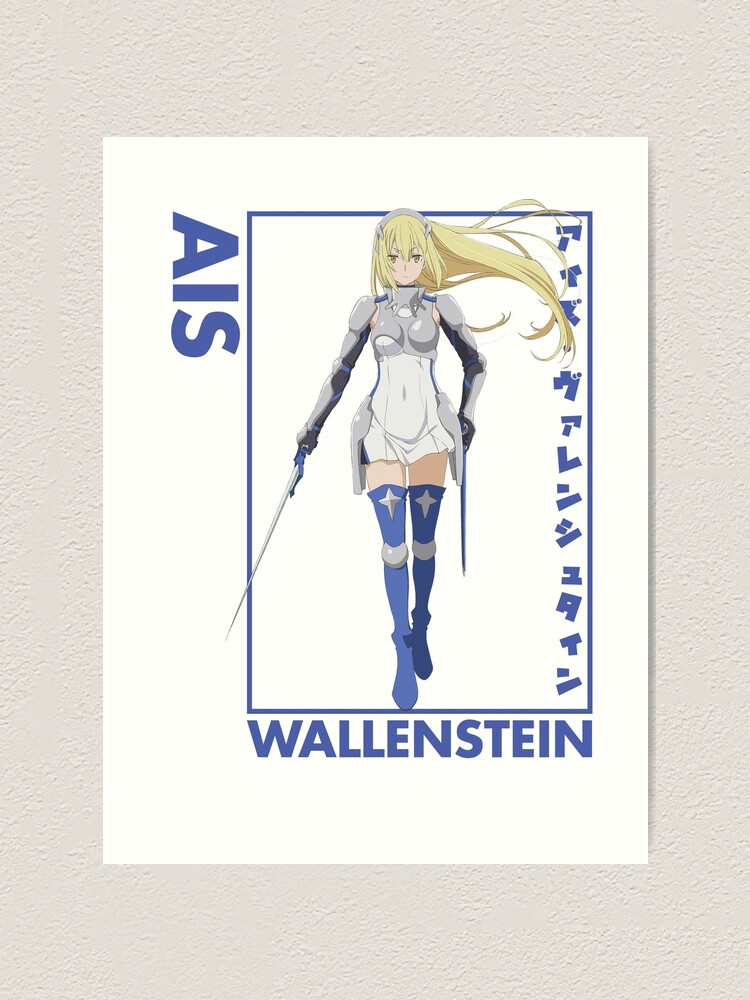 Danmachi - Aiz Poster by Recup-Tout