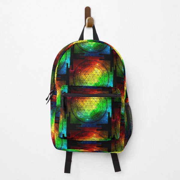 Item preview, Rainbow Galaxy Sri Yantra designed and sold by Olivia Tatara.