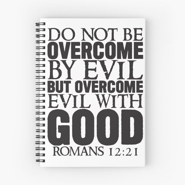 Item preview, Romans 12:21 Overcome Evil With Good designed and sold by plushism.