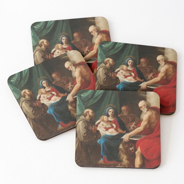 Item preview, Mary, Jesus and the three wise men - giuseppe cesari  gen cavaliere d’arpino designed and sold by Vintage Designs +.