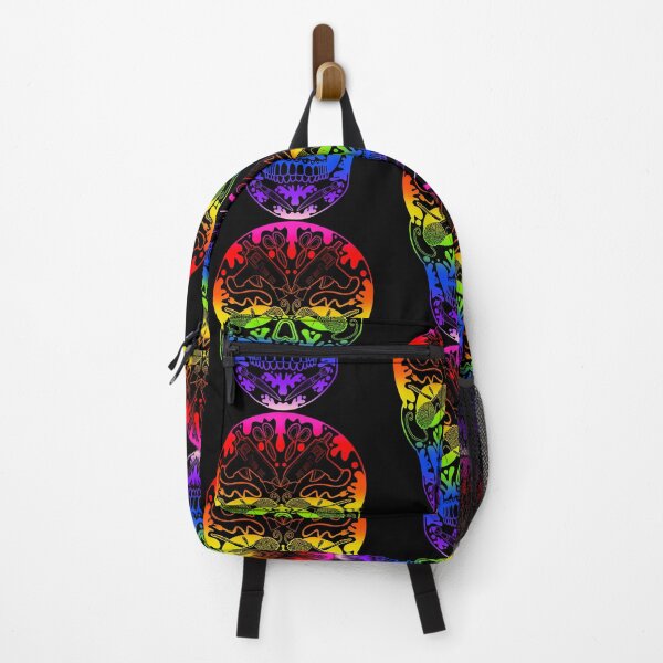 Item preview, Rainbow Sugar Skull Art Supply designed and sold by thecraftace.