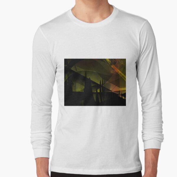 Abstract Landscape Art Long Sleeve T-Shirt