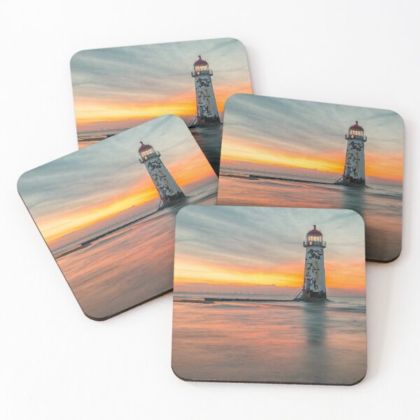 Item preview, Talacre Lighthouse Sunset Wales designed and sold by AJEvans.