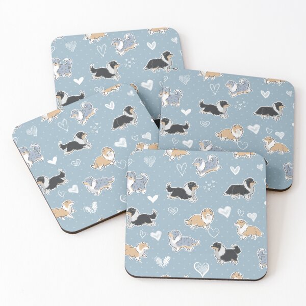 Item preview, Rough Collie Love designed and sold by Elspeth Rose Design.