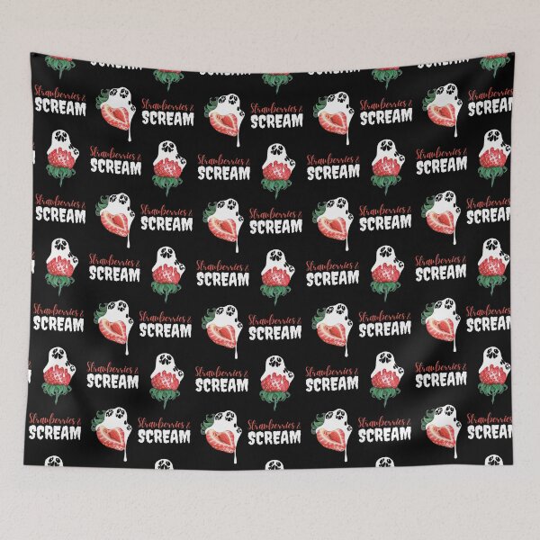 Item preview, Strawberries and Scream designed and sold by Inktopia-Art.