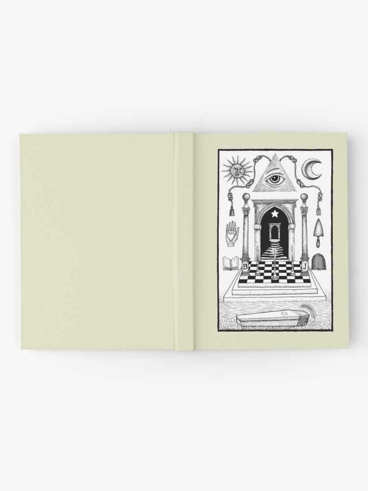 Masonic 2nd Degree Tracing Board By Gemma Gary Hardcover Journal For