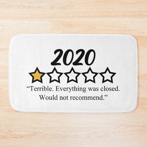 Item preview, 2020 Year Review 1 Star designed and sold by TeeStoreNMore.