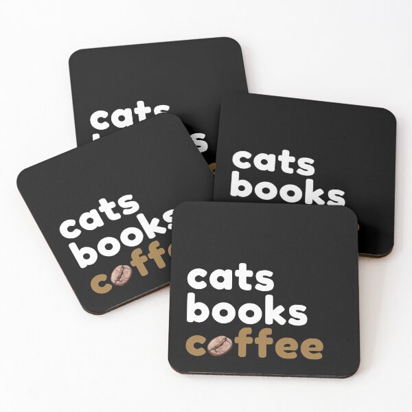 Item preview, Cats, Books, Coffee designed and sold by MeowMerch.