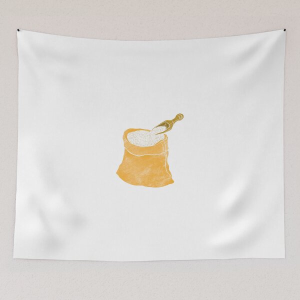 Item preview, Watercolor Illustration of A bag of rice designed and sold by iswenyi.