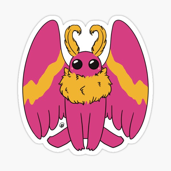 Item preview, Rosy Maple Mothman designed and sold by AstralAbraxas.