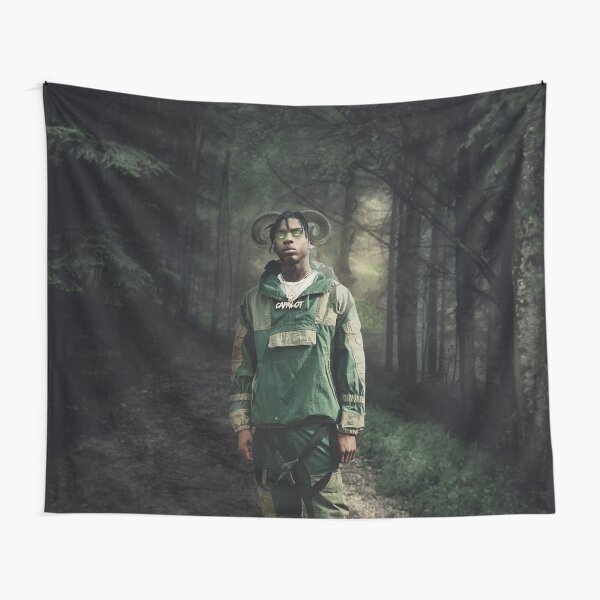 Polo Goat Design Tapestry