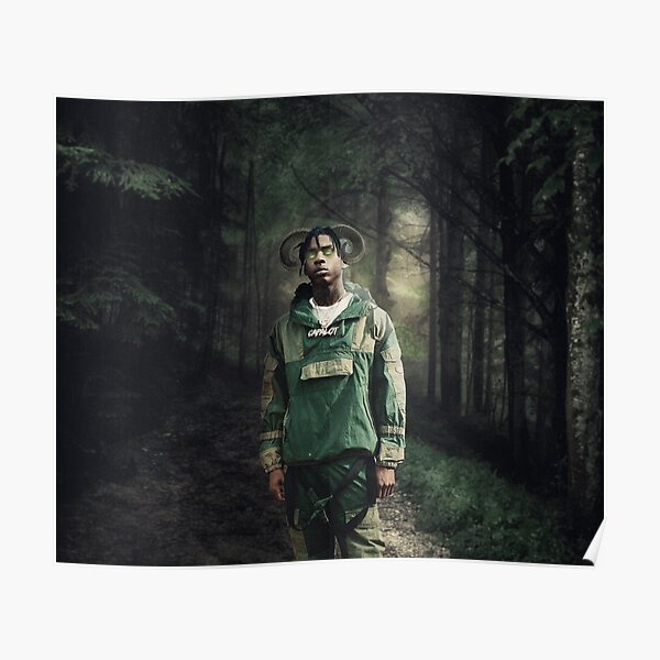 Polo Goat Design Poster