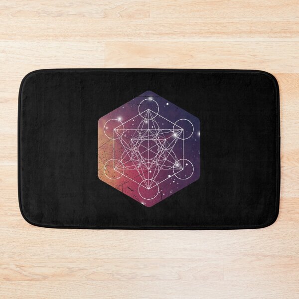 Item preview, Sacred Geometry Metatrons Cube Mandala Psychedelic Esoteric design designed and sold by A-Fashion.