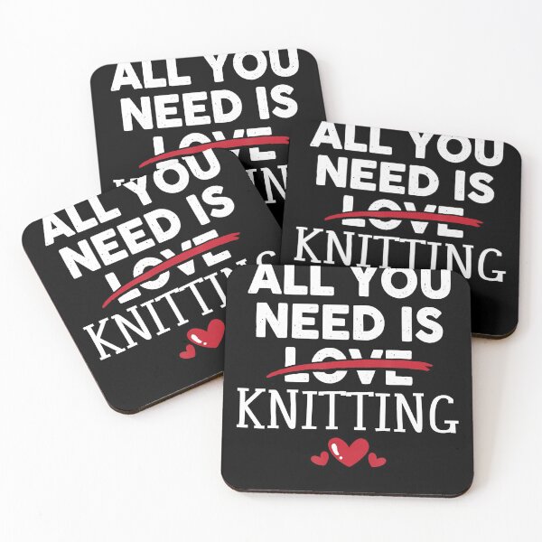 Item preview, All You Need Is KNITTING Valentine Party Gift T-Shirt designed and sold by ZhenKangFang.