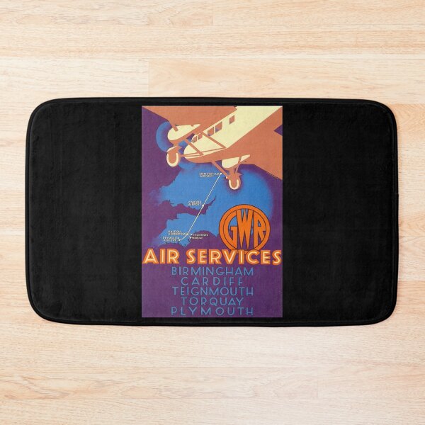 Item preview, GWR Air Service retro poster designed and sold by CorasPosters.