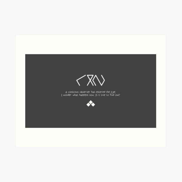 "Outer Wilds Eye Of The Universe Coordinates" Art Print for Sale by