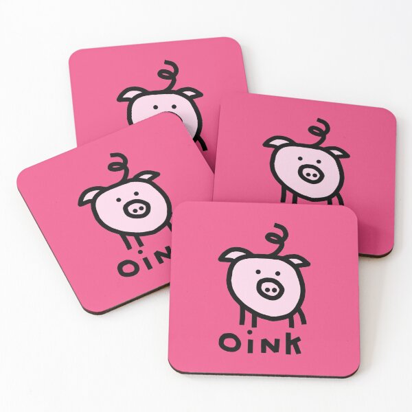 Artikelvorschau, Rosa Schwein sagt Oink entworfen und verkauft von ellenhenry.
