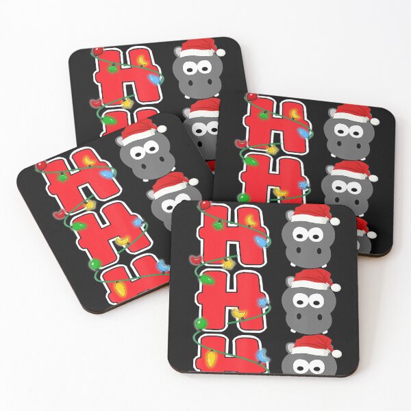 Item preview, Ho-Ho-Ho Santa Hippo Christmas Gift T-Shirt designed and sold by GrahamWalsh.