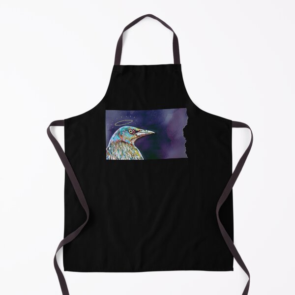 Item preview, Grackle Bird with Halo designed and sold by HelloGrackle.