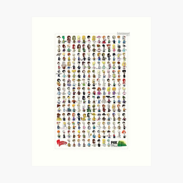 Personas of Roger Art Print