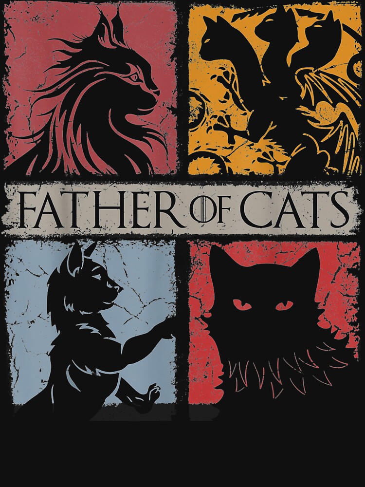 Father Of Cats Shirt - Cat Lovers Cat Dad Fabulous Gift Father Of Cats Shirt - Cat Lovers Cat Dad Fabulous Gift