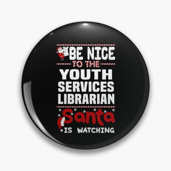 Item preview, Youth Services Librarian be nice to the santa | Gift for librarian santa Tshirt designed and sold by tikius.