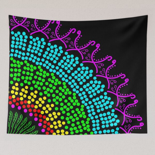 Item preview, Colorful mandala  designed and sold by wiwiart.