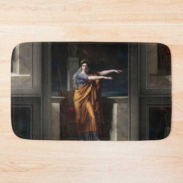 Item preview, Polyhymnia, Muse of Eloquence by Charles Meynier Old Masters Classical Art Portrait Reproduction designed and sold by Xzendor7 Digital Art Creations.