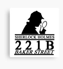 Sherlock Holmes Address 1 Canvas Print