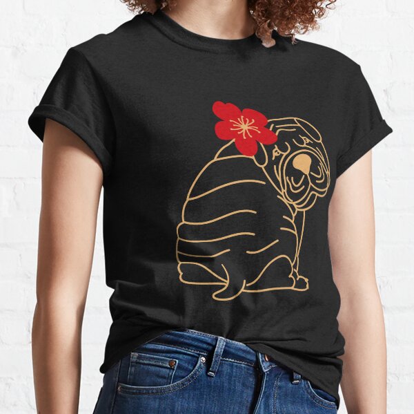 Shar Pei T-Shirts for Sale | Redbubble