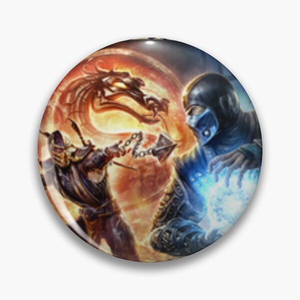 Mortal Kombat Pins And Buttons Redbubble
