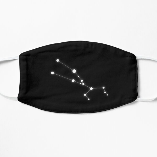 Taurus zodiac star sign Flat Mask