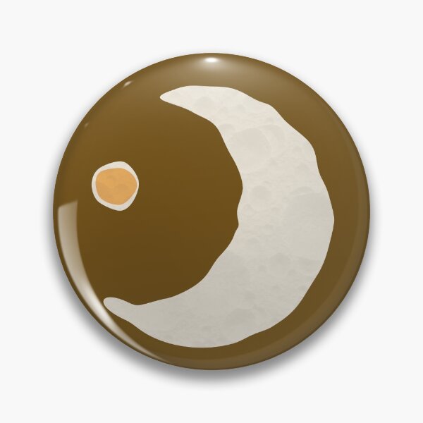 Item preview, Late Night Breakfast | Abstract Moon Eggs Yolk Egg Whites designed and sold by EarthBoho.