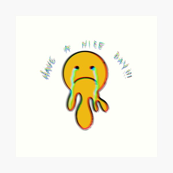 I miss You Stickman sketch, Tears Crying Internet meme Happiness, Super Sad  Face, smiley, sadness Poster by Mounir Khalfouf - Fine Art America